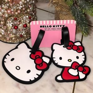 ✨NWT✨ Hello Kitty Sanrio Luggage Bag Tags Set